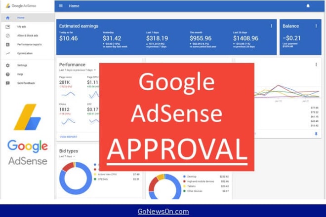 I will create a complete website for google adsense approval