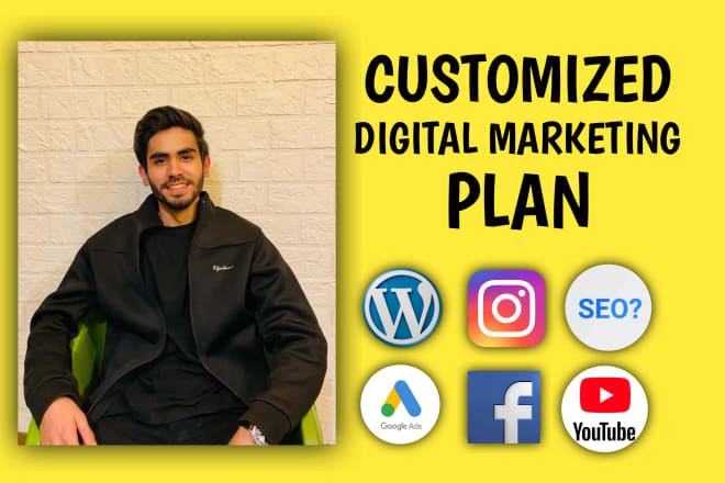 I will create a customized complete digital marketing plan