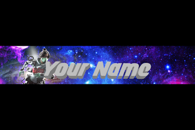 I will create a dope looking channel art