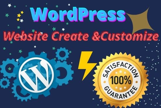 I will create a fully responsive wordpress website for any category
