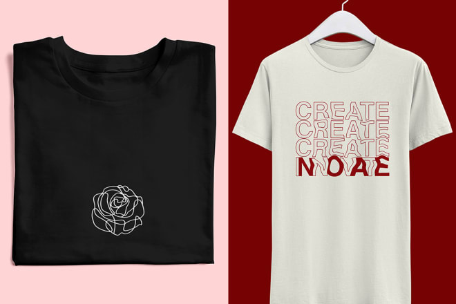 I will create a modern t shirt design