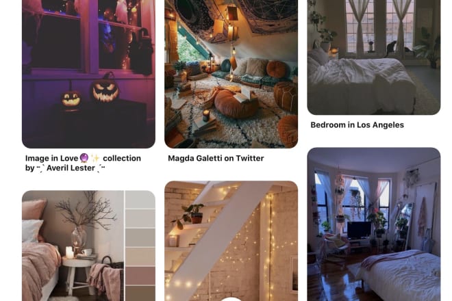 I will create a mood board for you on pinterest
