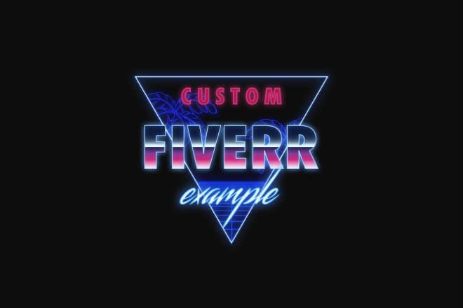 I will create a nostalgic 80s themed effect to your graphic art
