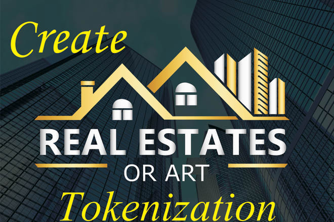 I will create a real estate or art tokenizing platform