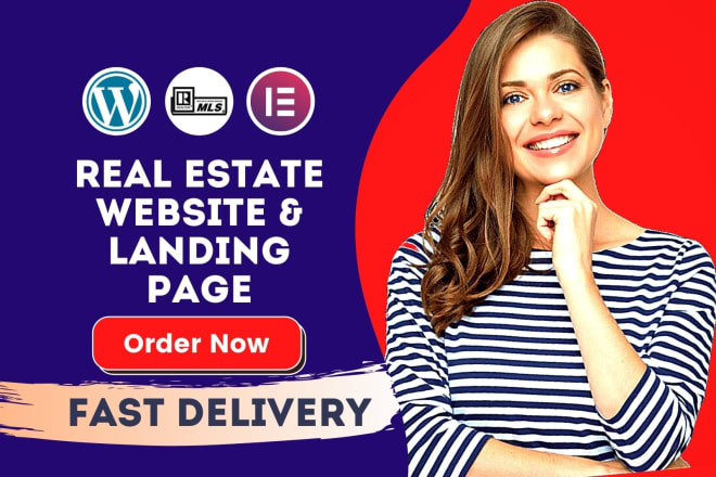 I will create a real estate seller,buyer,realtor landing page with wordpress