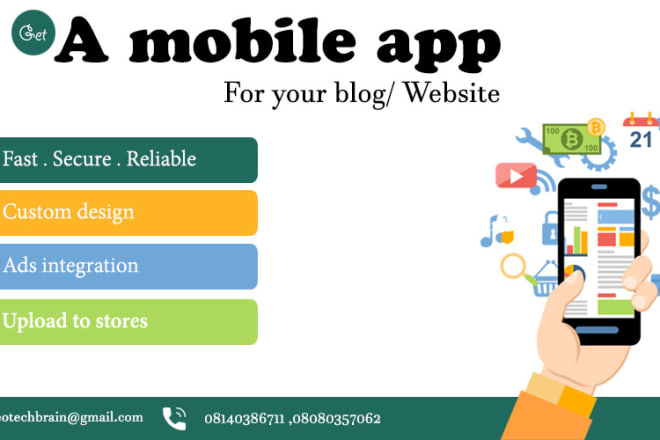 I will create a responsive application for your website,blog