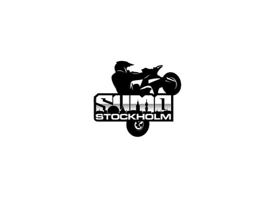 I will create a sporty logo for a group of supermoto riders