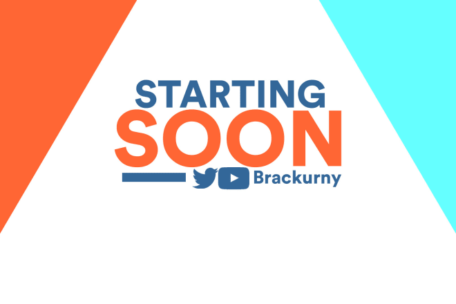 I will create a twitch starting soon screen