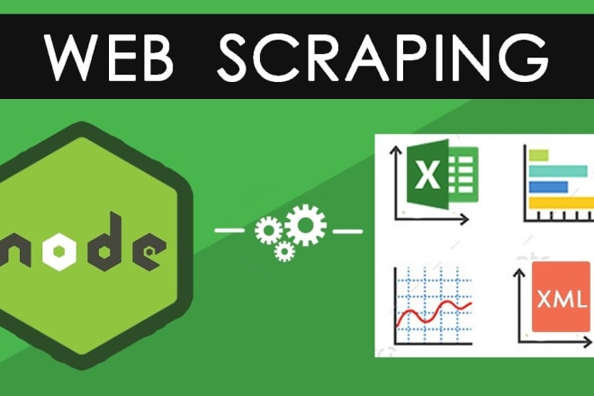 I will create a web scraper in node js