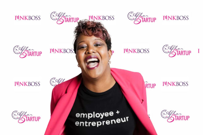 I will create a zoom backdrop step and repeat banner with your logo