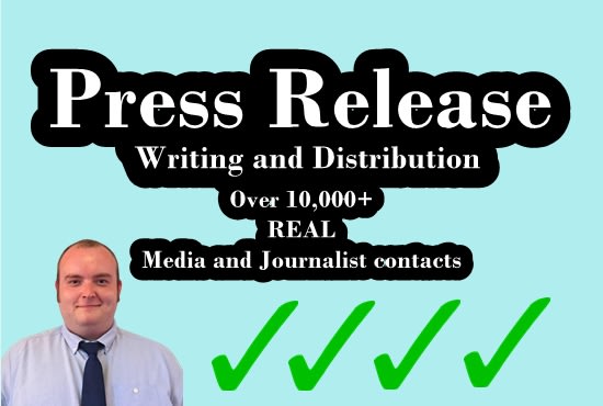 I will create and distribute a press release