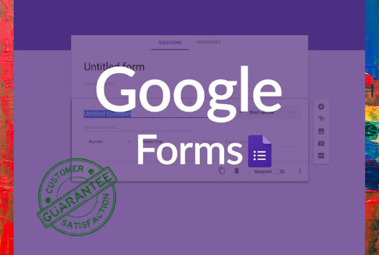 I will create and work on registration form,google form and docs