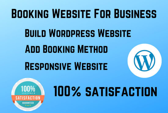 I will create appointment and hotel booking website in wordpress