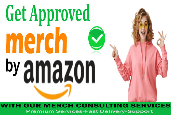 I will create approved merch by amazon account for you