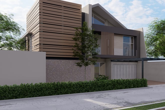 I will create architectural 3d rendering exterior and interior