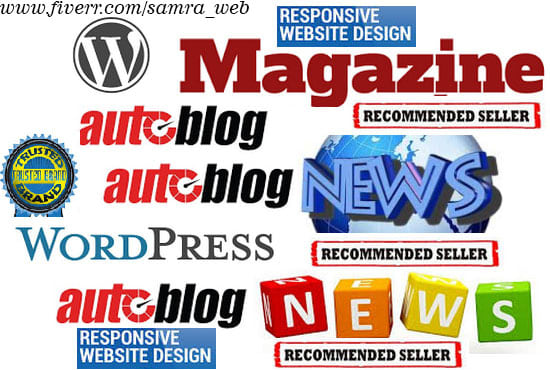 I will create autoblog news or magazine blog on wordpress