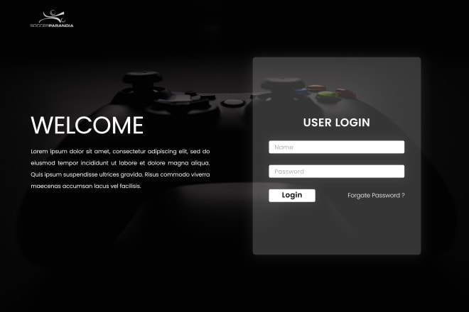 I will create awesome login and registration template