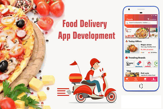 I will create best food delivery app, grocery app