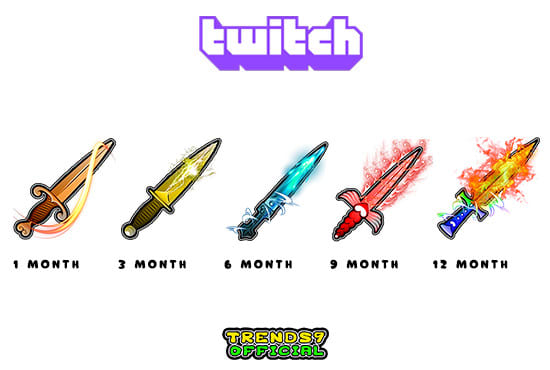 I will create custom sub badges and emotes for twitch