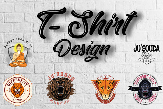I will create detailed and minimal t shirt design for you