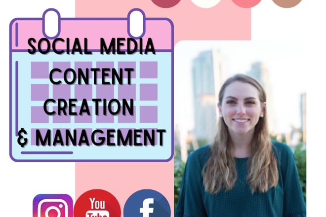 I will create engaging social media posts and manage content