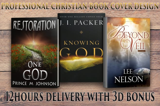 I will create eye catching christian book cover and createspace