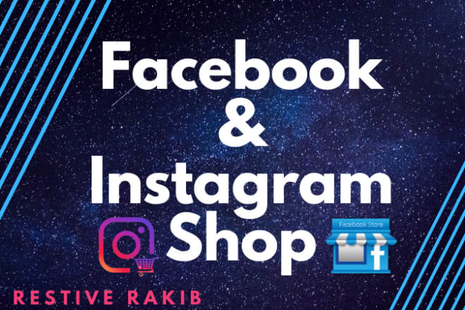 I will create facebook shop and instagram shopping ig tag
