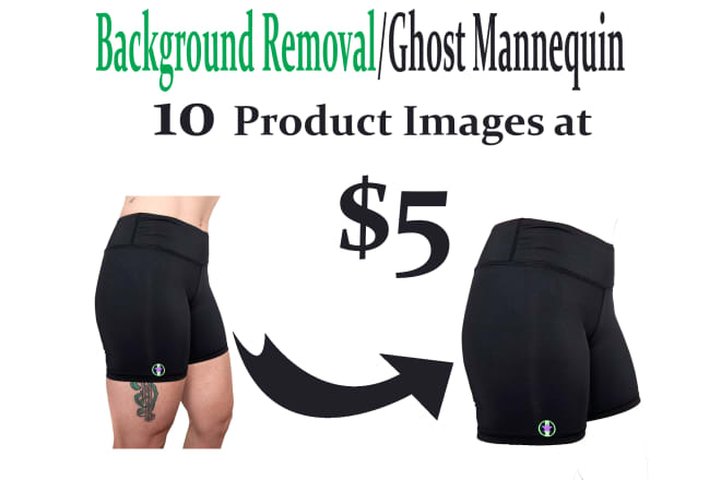 I will create ghost mannequin clothing effect