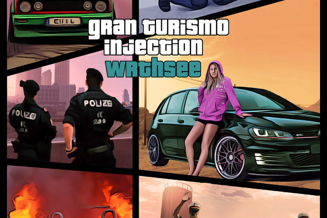 I will create gta effect to your image