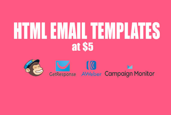 I will create HTML email template superfast