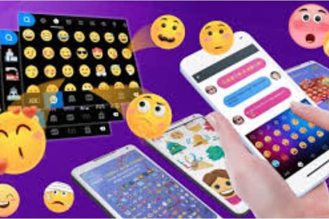 I will create ios and android app emoji keyboard app, stcker pack