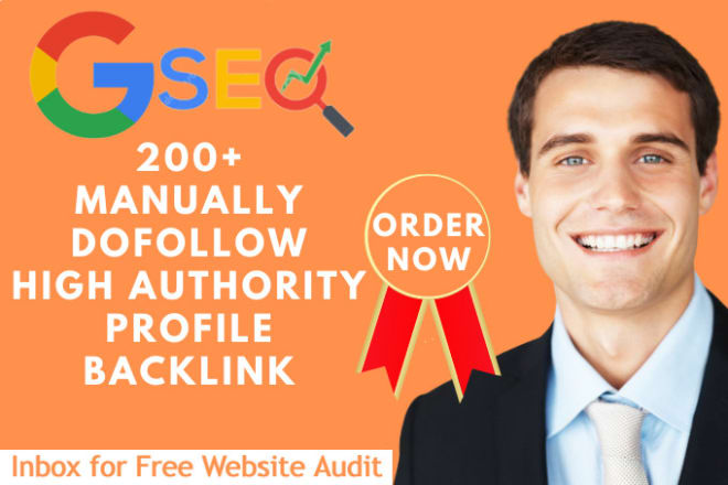 I will create manually dofollow high authority profile backlink