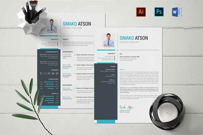 I will create minimal job winning resume or cv edit and design