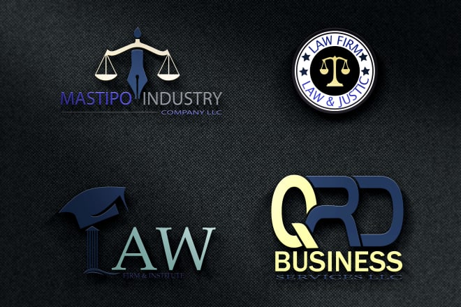 I will create modern logo for law, legal, lawyer, attorney or law firm