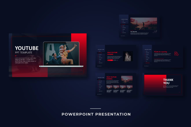 I will create powerpoint presentation, pitch desk