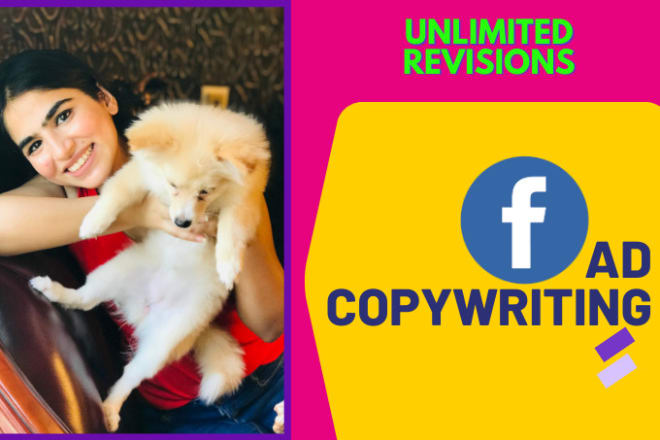 I will create product, service facebook ad copy writing that sells