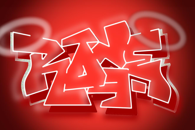 I will create straight letter graffiti design, logo or banner