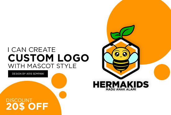 I will create the best iconic logo cartoon for your company mascot