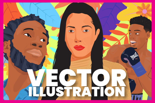 I will create vector illustration of your photo