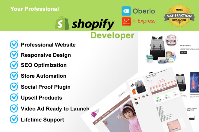 I will create winning product shopify store, dropshipping website