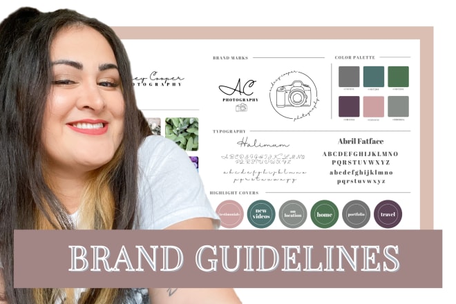 I will create your brand style guide