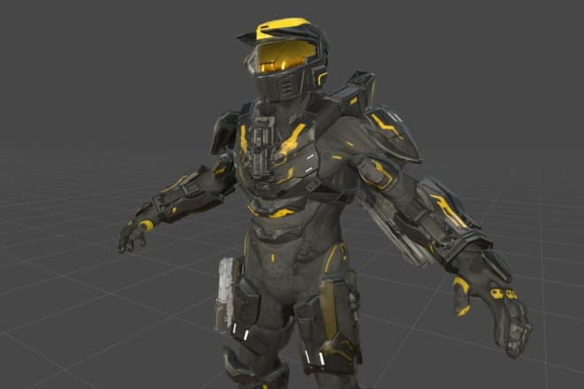 I will create your custom spartan from halo 5 for VR chat