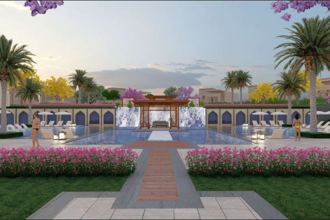 I will create your garden,landscape, interior,exterior by lumion sketchup,3dsmax
