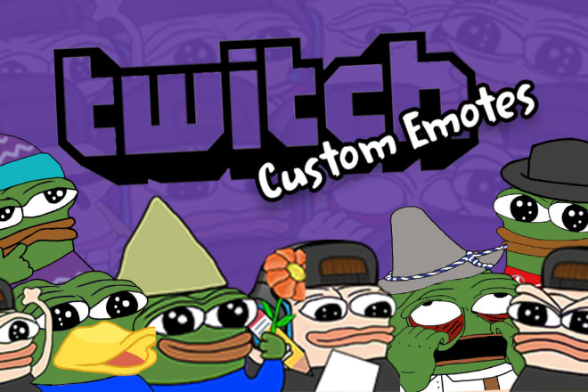 I will create your own pepe styled twitch emotes