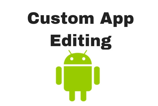I will custom editing in your android app