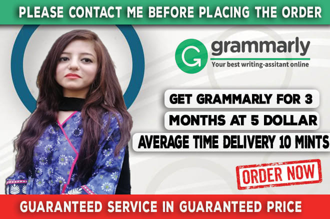 I will deliver you the grammarly account with login details for checking documents