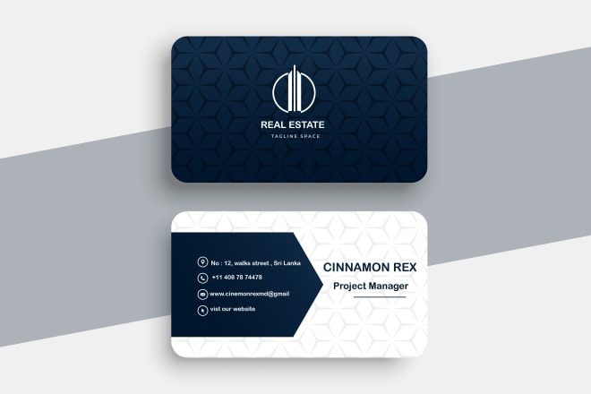 I will design 2 business card design in 24 hours