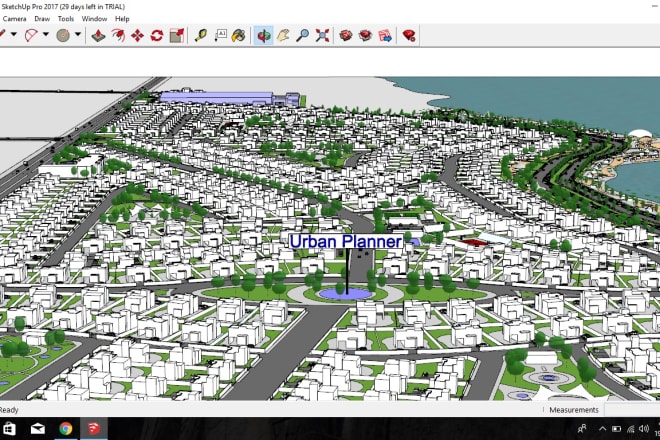 I will design 3d model city, houses plans etc