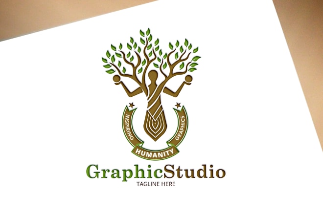 I will design a beautiful logo with copyright