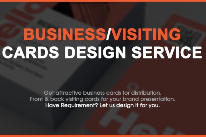 I will design a business card in affordable price guarantee